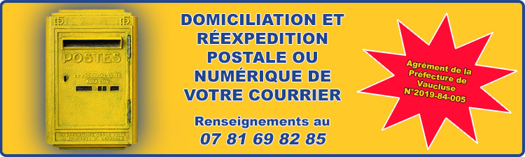 service de domiciliation pour forains